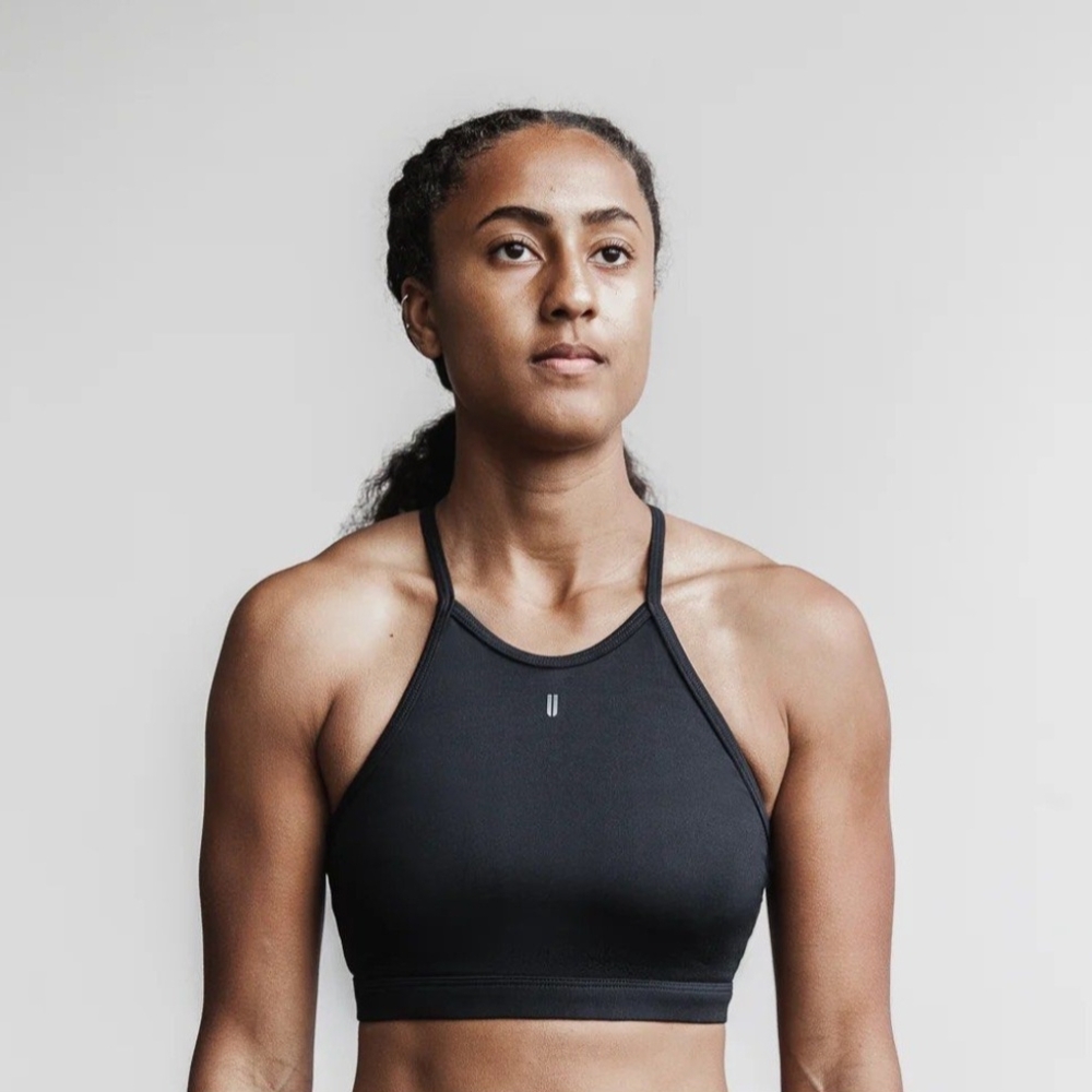 NOBULL Women's Matte Halter Sports Bra - XS  NWT
